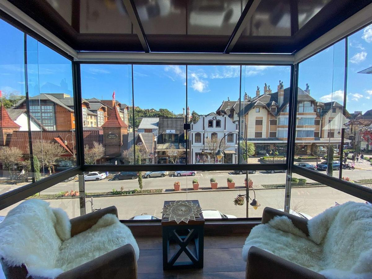 Apartament Locar-In Gramado- 100M Rua Coberta Zewnętrze zdjęcie