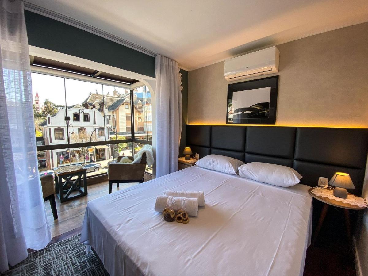 Apartament Locar-In Gramado- 100M Rua Coberta Zewnętrze zdjęcie