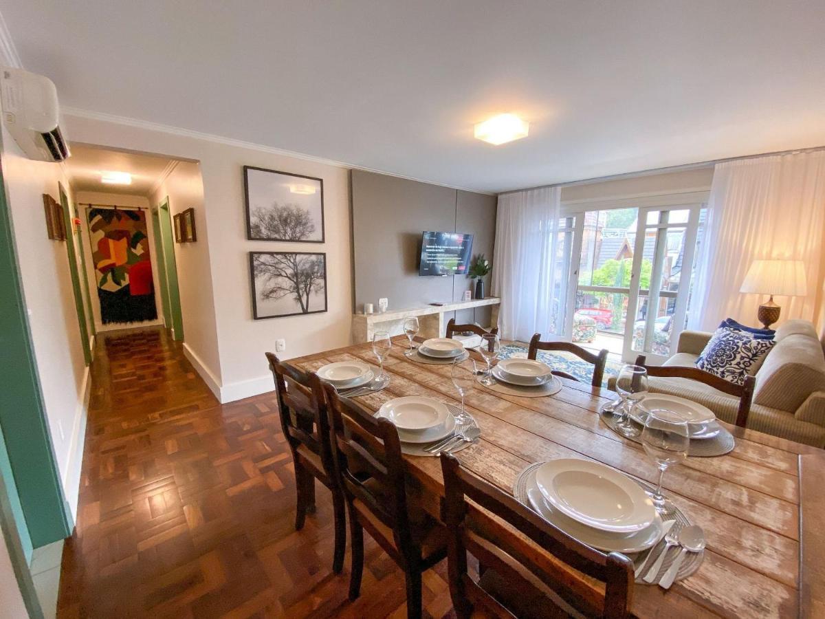 Apartament Locar-In Gramado- 100M Rua Coberta Zewnętrze zdjęcie