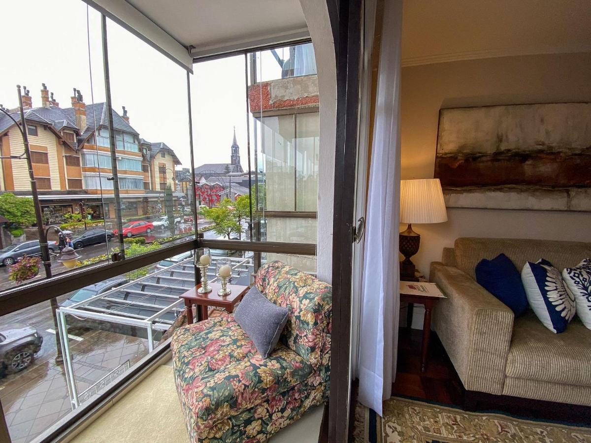 Apartament Locar-In Gramado- 100M Rua Coberta Zewnętrze zdjęcie