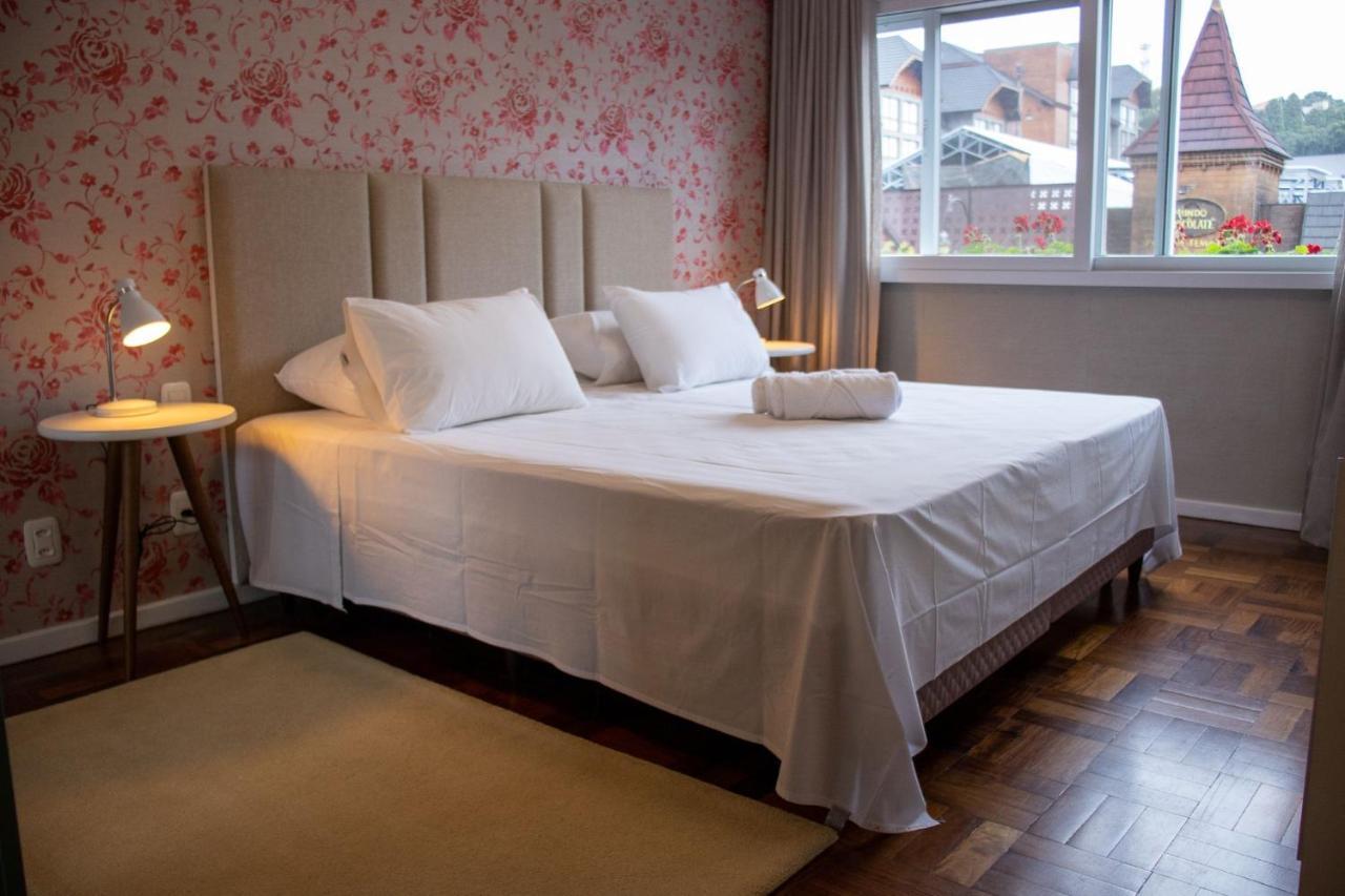 Apartament Locar-In Gramado- 100M Rua Coberta Zewnętrze zdjęcie