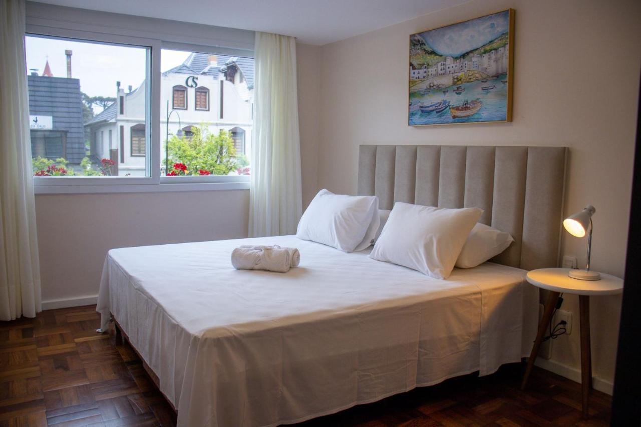 Apartament Locar-In Gramado- 100M Rua Coberta Zewnętrze zdjęcie