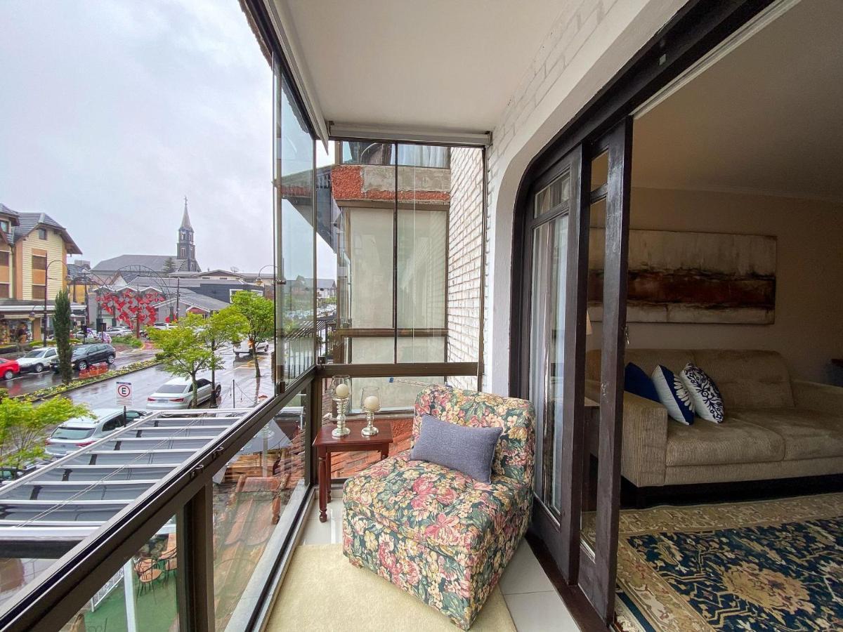 Apartament Locar-In Gramado- 100M Rua Coberta Zewnętrze zdjęcie