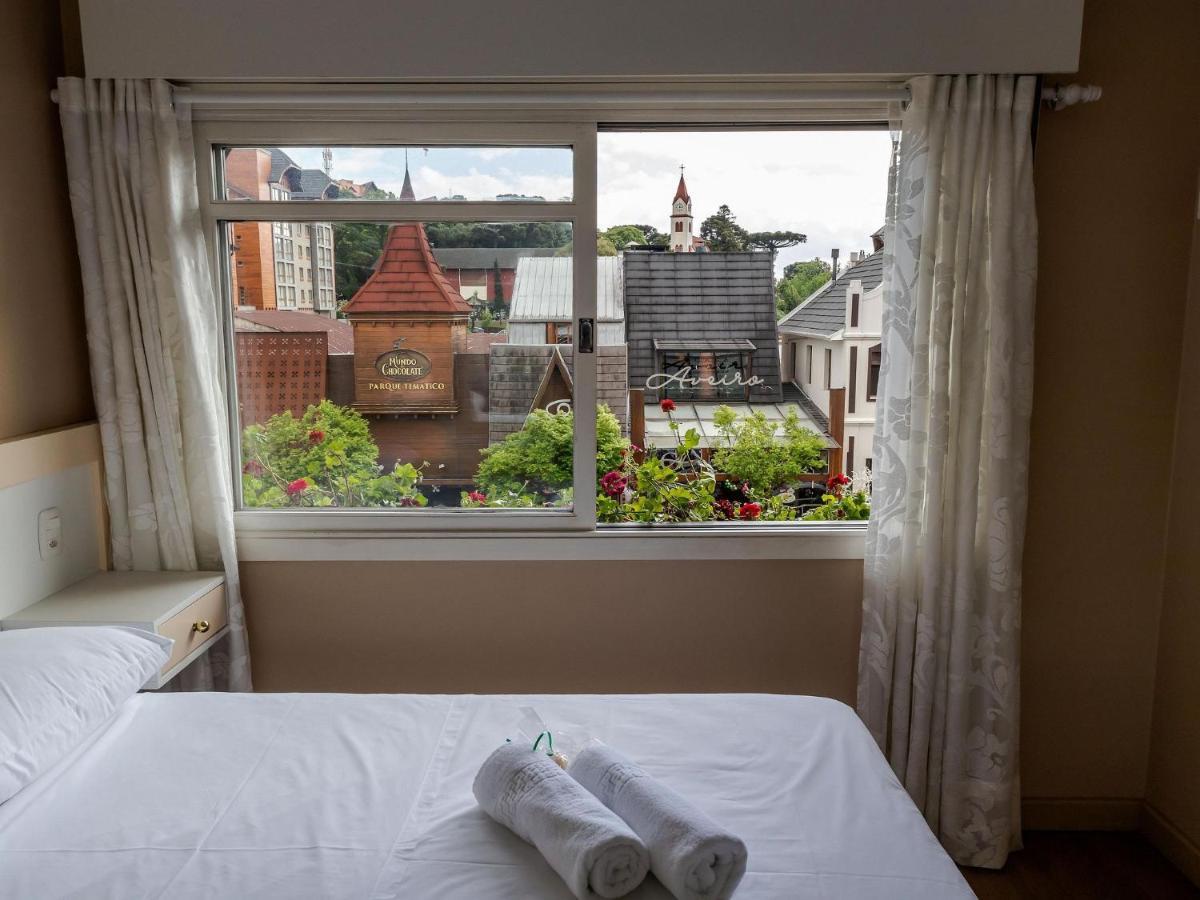 Apartament Locar-In Gramado- 100M Rua Coberta Zewnętrze zdjęcie